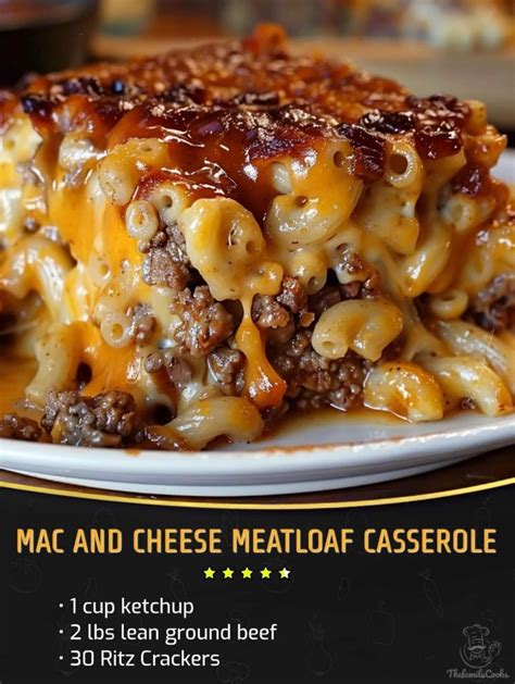 Mac And Cheese Meatloaf Casserole Best Recipes