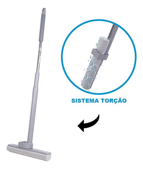 Mop Limpeza Esfreg O Rodo M Gico Lava E Seca Vassoura Geral