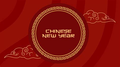 Chinese New Year Red Background In Illustrator Eps Pdf Png Psd