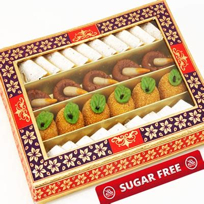 Sugarfree Mix Mithai Box | Celebratebigday.com