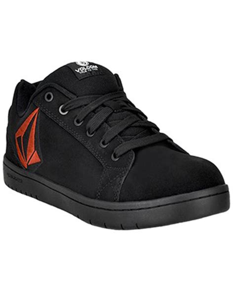 Volcom Mens Skate Inspired Work Shoes Composite Toe