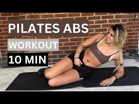 10 MIN INTENSE PILATES ABS WORKOUT YouTube