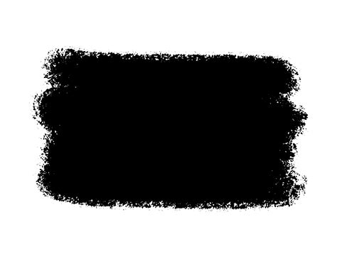 Black Paint Splash On White Background Vector Illustration