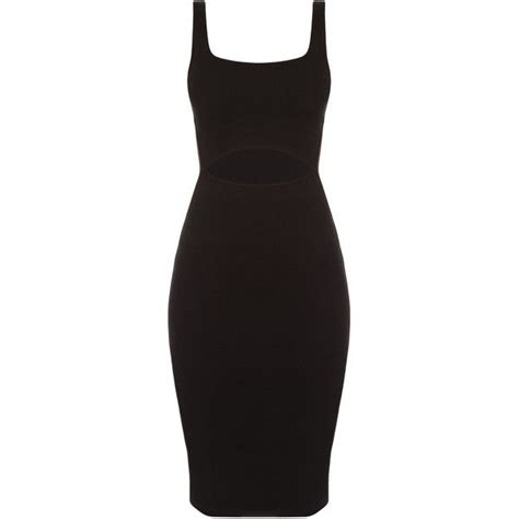 Naked Wardrobe Peek A Boo Tank Midi Dress