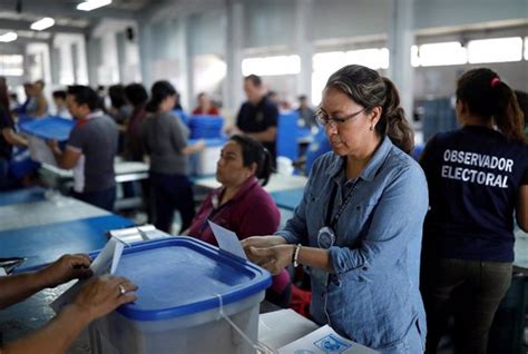 Guatemala El Previsible Vuelco Electoral Marca La Segunda Vuelta De