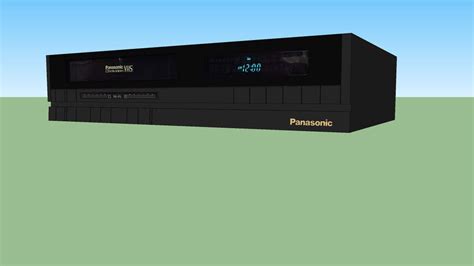 Panasonic Pv 4760 Vhs Vcr 3d Warehouse