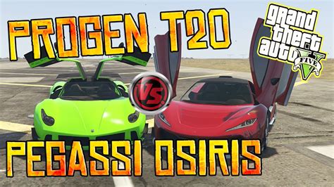 PROGEN T20 VS PEGASSI OSIRIS SPEED TEST PROGEN T20 SUR GTA 5 ONLINE