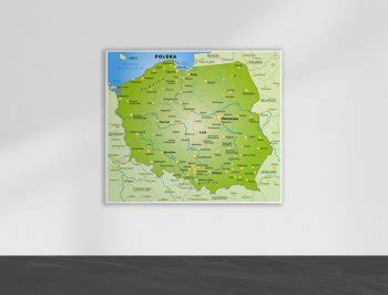 Produkt Tablica Mapa Polski Fototapety Net