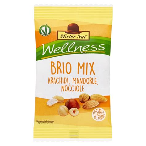 Mister Nut Wellness Brio Mix Arachidi Mandorle Nocciole Everli