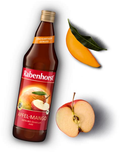 Apfel Mango Saft 100 Bio Direktsaft Rabenhorst