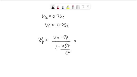 Solved A Spaceship Is Moving At A Speed Of C Away From An Observer