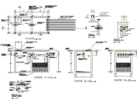 Fossa S Ptica Em Autocad Baixar Cad Kb Bibliocad