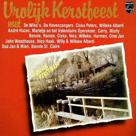 Various Vrolijk Kerstfeest LP Ad Vinyl