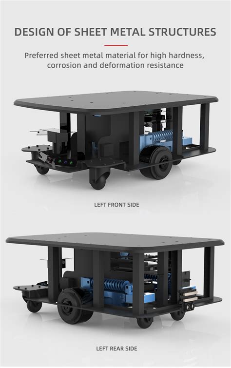 Reeman Intelligent Mobile Amr Robot Chassis Bearing 300kg Automatic Charging Open Sdk Robot Car