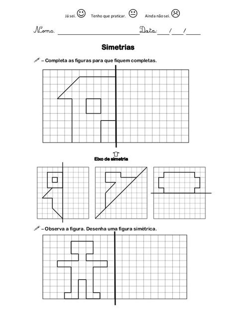 Atividades De Simetria