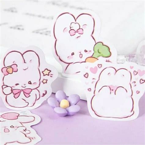 Cute Bunny Stickers