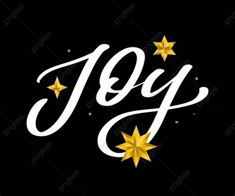 Joy Lettering Vector Art Png Joy Vector Calligraphy Lettering