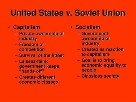 Ppt United States V Soviet Union Powerpoint Presentation Free