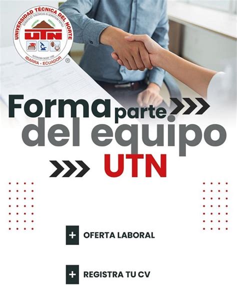 OFERTA LABORAL Universidad Técnica del Norte