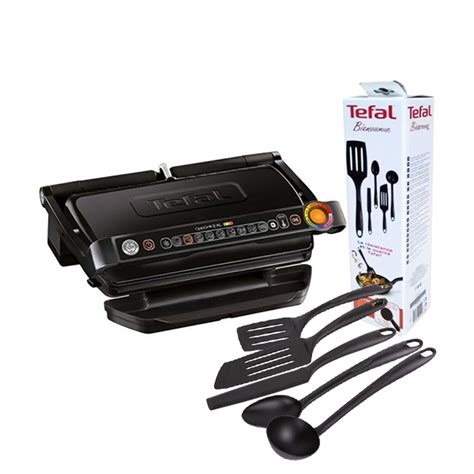 Электрогриль Tefal Gc7228 Optigrill Xl Кухонный набор Bienvenue K001a504 недорого