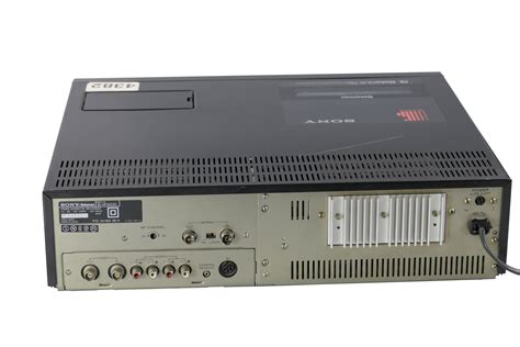 Sony Sl Hf Ec Betamax Videorecorder Pal Secam Vcrshop