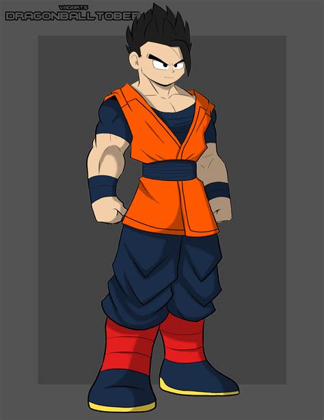 Gohan Redesign (Orange) by Vadarts on DeviantArt