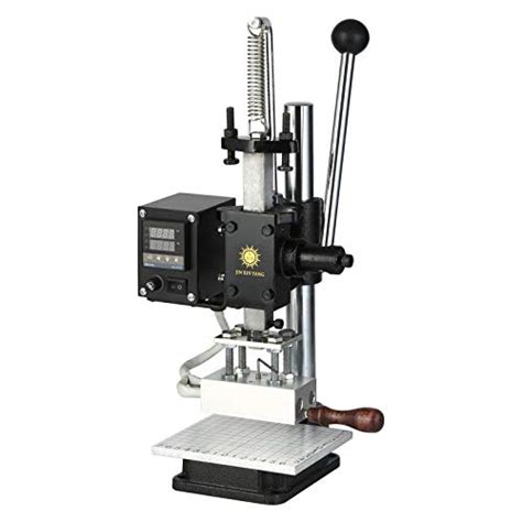 Buy YUNSHINE 220V Hot Foil Stamping Machine Leather Wood Paper Branding Logo Marking Press