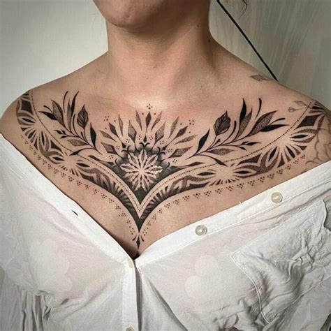 50 Best Chest Tattoos For Women In 2024 Dezayno Tattoo Ideen