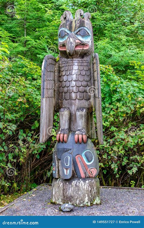 Thunderbird And Whale Totem Totem Bight State Historical Park