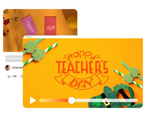 Free Online Teacher S Day Greeting Card Maker