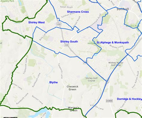 Ward Boundary Changes Solihull Ken Hawkins