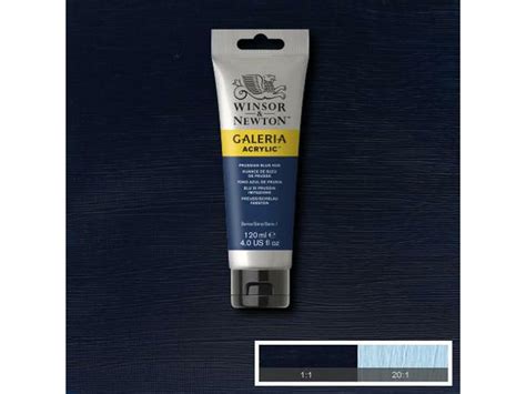 WINSOR NEWTON GALERIA ACRYLIC 120ML S1 PRUSSIAN BLUE HUE Van Beek