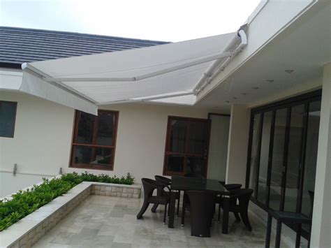 Retractable Awning Villa Putih Bali Shade Sail