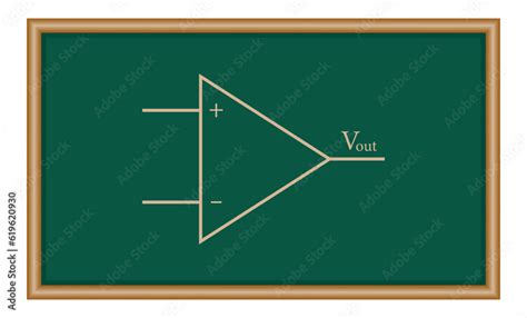 Operational Amplifier Symbol In Physics Op Schematic Symbol