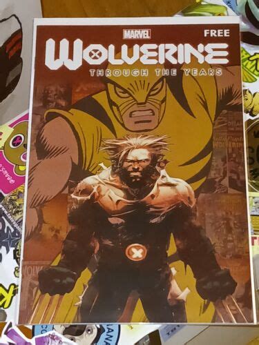 Wolverine Through The Years Promo Copy One Shot 1 Iconic Covers