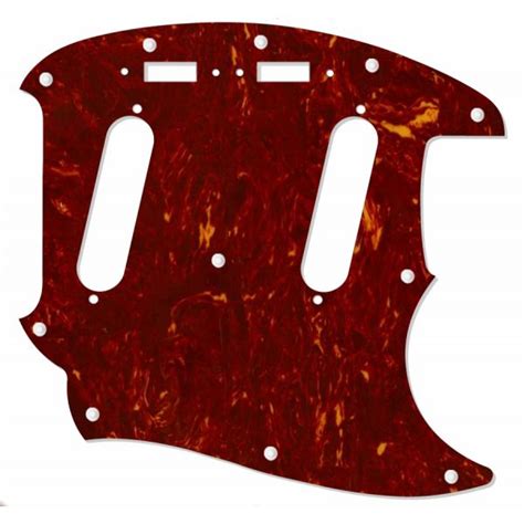 Tortoise Red Fender Mustang Custom Pickguards