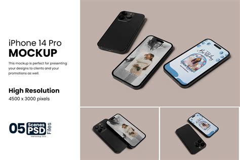 Iphone 14 Pro Mockup Graphic By Bimockups · Creative Fabrica