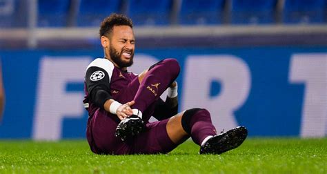 Psg Lorigine Des Blessures De Neymar Enfin Révélée