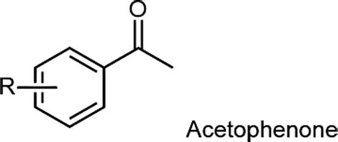 General structure of acetophenone. | Download Scientific Diagram