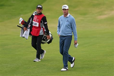 Eric Larson's past keeping him off Harris English's British Open bag
