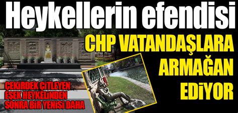 CHP li belediyeden 29 Ekim e özel Atatürk heykeli Yeni Akit