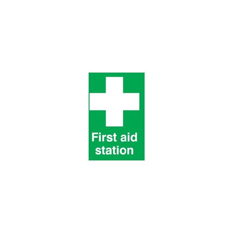 Shop Sitesafe First Aid Station Rigid PVC Sign 297 X 420mm