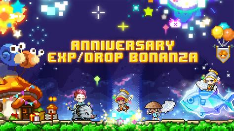 Maplestory Anniversary Expdrop Bonanza Steam News