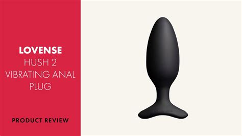 Lovense Hush 2 Vibrating Anal Plug 45mm Review PABO YouTube