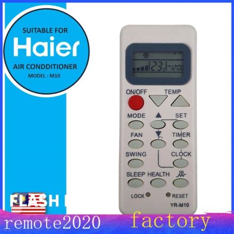 HAIER AIR COND AIR CONDITIONER REPLACEMENT REMOTE CONTROL - M10 | Lazada PH