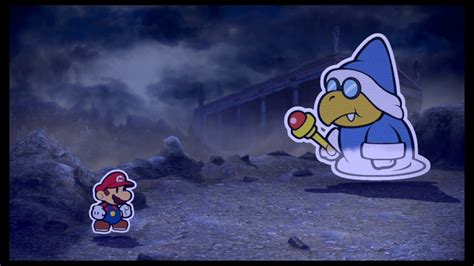 Paper Mario Color Splash Part 23 Sacred Forest Kamek Youtube