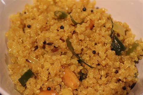 Sushma's Rasoi - Recipes from my kitchen and beyond.: Savory Lemony Quinoa (Indian Style)