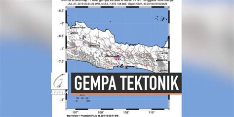 VIDEO Gempa Tektonik Guncang Majenang Ciamis Dan Cilacap Enamplus