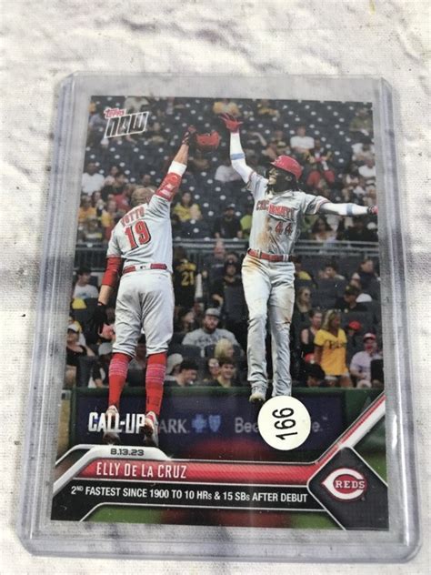 New ELLY DE LA CRUZ TOPPS NOW CARD 10 HR 15 SB Item 166C92 Look