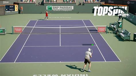 Top Spin K Daniil Medvedev Vs Matteo Berrettini Hyper Tie Break